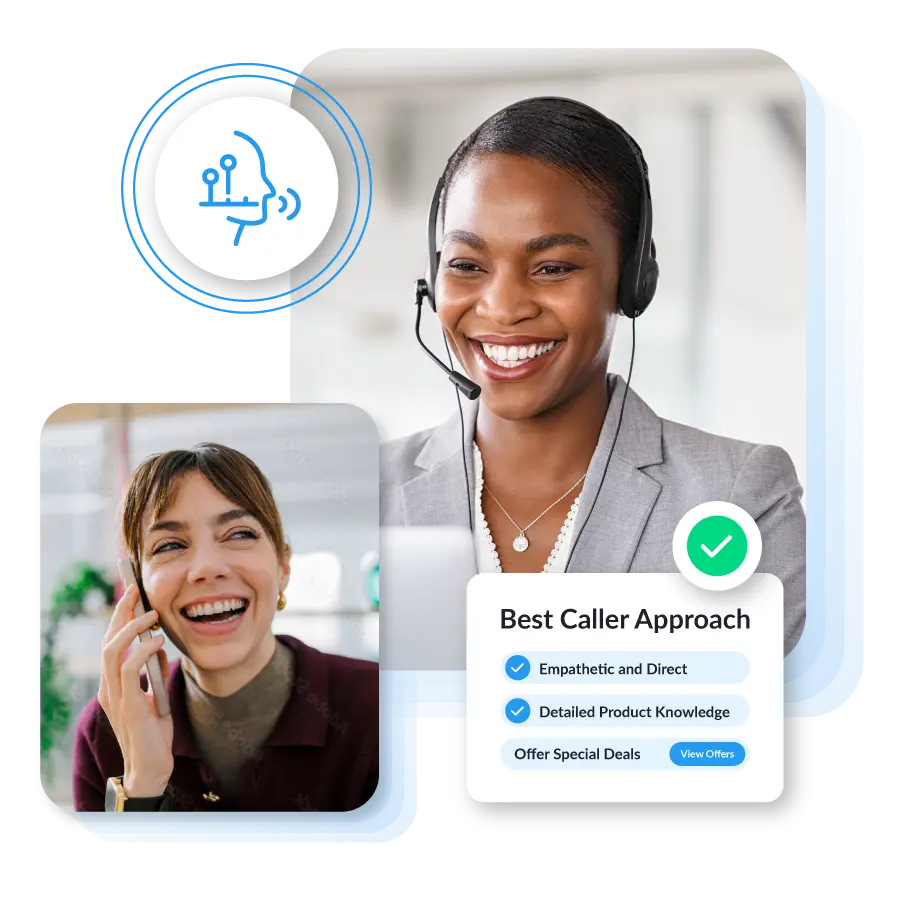 Match every caller to the right response
